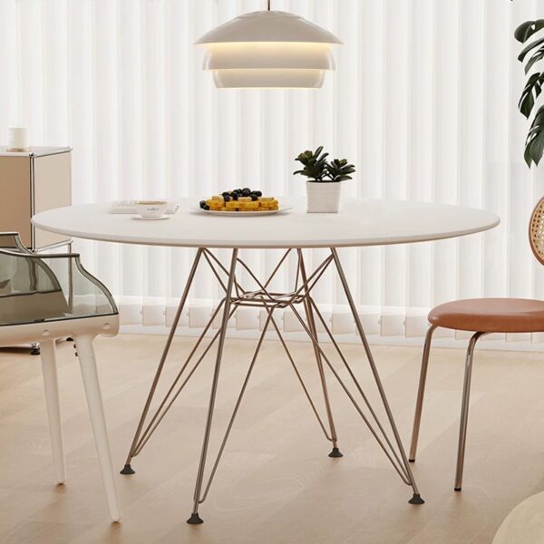 Geometric Accent Table
